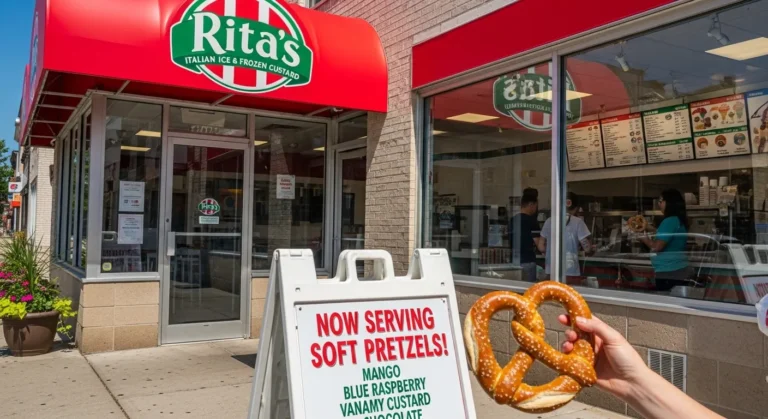 Does Rita's Sell Pretzels